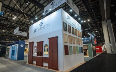 Amherst Kitchen Designer, Catie Stack, Designs JSI Cabinetry & Avance Cabinetry KBIS 2026 Show Booth