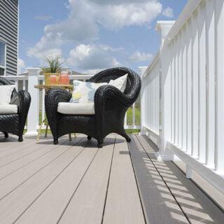 Azek Arbor Silver Oak