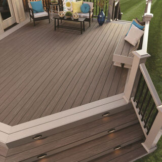 Azek Vintage Dark Hickory