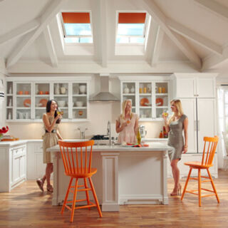 Skylights in Kitchen
