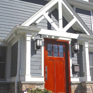 HardiePhotos Submission:
Vinny@premierbuildingny.com Amy Goldin
city: Port Washington
state: NY
zip: 11050
email: Vinny@premierbuildingny.com
comments: This project involved a complete exterior renovation of our
clients' home. We installed top quality James Hardie siding, new
roofing, copper trim, a custom portico, stones around the home's
foundation, and a new deck in the back. In addition to the work on the
home we also designed, built, and sided a new garage in the back. contractor_name: Premier Building and Renovations
phone: (516)359-5729 products: HardiePlank, HardieTrim
colors: Arctic White, Evening Blue