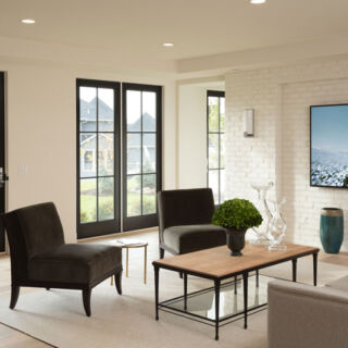 Andersen® A-Series Hinged Inswing Black