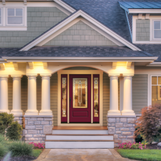 ThermaTru Classic Craft Canvas in Burgundy